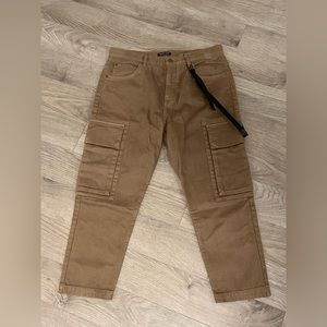 Helmut Lang Cropped Cargo Pants